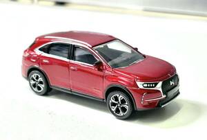 【送料無料！】1/64 DS 7 CROSSBACK 2018 ミニカー