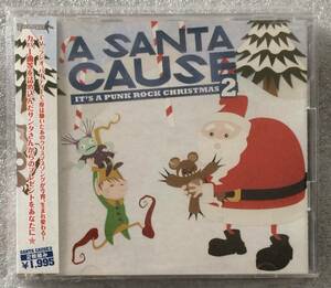 【Punk/V.A.】A Santa Cause It's A Punk Rock Christmas 2(2枚組 全28曲 中古 国内廃盤）検 メロコア/パンクコンピ/クリスマスカバー