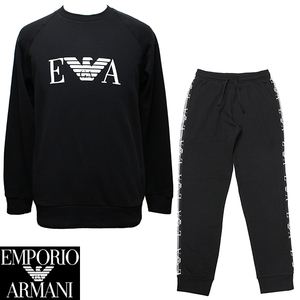  Emporio Armani мужской тренировочный верх и низ в комплекте салон одежда lounge одежда нижний одежда размер M 111936 3R571 00020 новый товар 