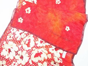 * Tochigi shop![emanyu L * Ungaro ] scarf silk 100% Kiyoshi .. excellent article! Italy made *