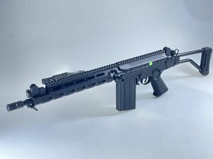 【秋SALE】6mmProShop 製 SA58 OSW 電動ガン MLOK 折曲ストック カービンバレル FAL 7.62 RAS レール システム AEG NATO DSA ARMS