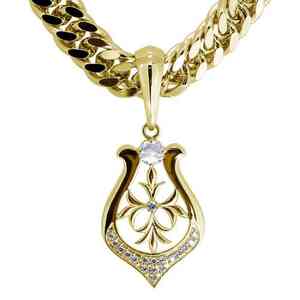  necklace royal blue moonstone men's flat 10 gold 10k birthstone 6 month pendant futoshi . man horseshoe Cross 