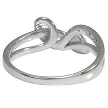 指輪 蛇 スネーク レディース シンプル ガーネットリング k18 リング 18k 蛇の指輪 1月誕生石_画像3