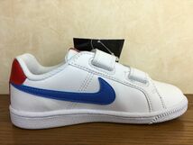 NIKE（ナイキ） COURT ROYALE PSV（コートロイヤルPSV） 833536-109 スニーカー 靴 ジュニア 20,5cm 新品 (769)_画像2