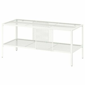 IKEA ТВ-тумба, BAGGEBO metal / белый 90x35x40 cm стоимость доставки Y750!