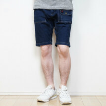 Gramicci × Mt.Design3776 別注 Denim Mountain Shorts【S】ONEWASH グラミチ アーバンリサーチ コラボ デニムショーツ GMP-15S117_画像1