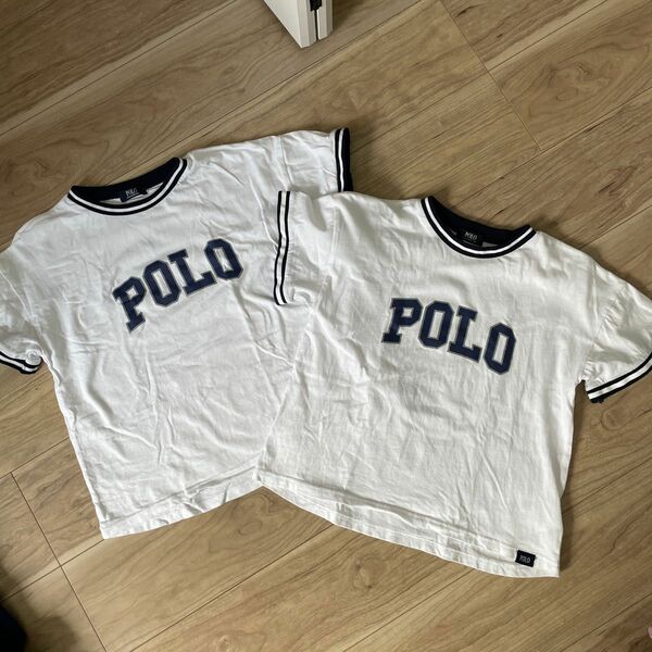 140/150 POLO ビッグロゴ　半袖　Tシャツ　2枚セット