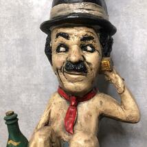 USA雑貨 アンティーク チャールズ チャップリン ヴィンテージ BAR ランプ 照明 什器 雑貨 Chaplin KA0001_画像2