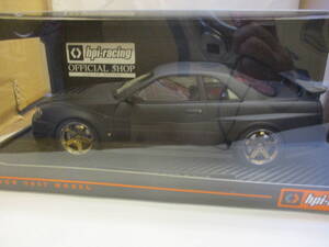 HPI limitation NISSAN SKYLINE NISMO R34 Z-TUNE MATTE BLACK 1/18 8952 Nismo mat black Skyline 