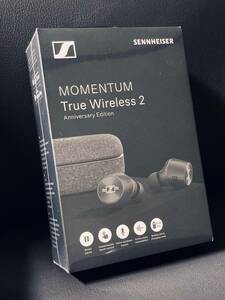 Sennheiser Momentum True Wireless 2/75 -й годовщина издания 75 -й годовщины в Японии распакованное сокращение.