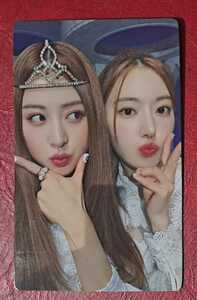 LE SSERAFIM Sakura yun Gin FEARLESS trading card the first times limitation record A Sakura Yunjin photo card ru*se rough .mJapanese ver. unit . side . good 