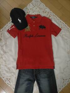  Ralph Lauren big po knee polo-shirt with short sleeves (150)