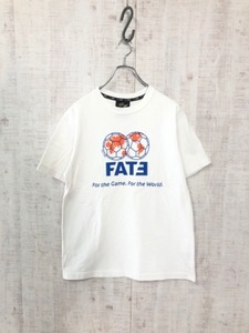 美品◆FAT Tシャツ heavywait　FIFAパロディー　サイズSKINNY 白　FIFA