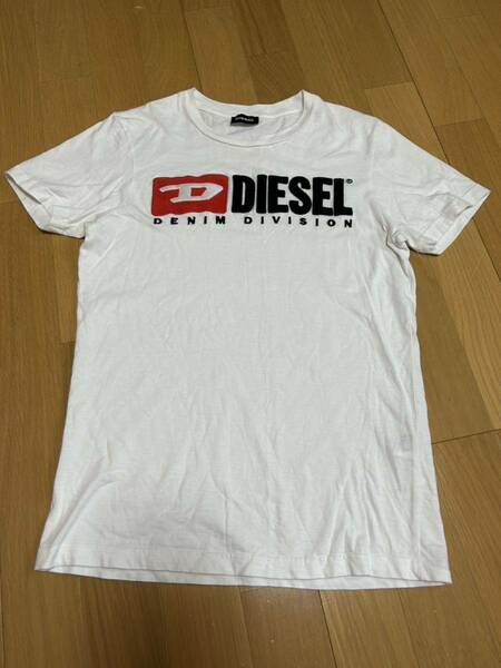 ディーゼル　半袖Tシャツ　サイズ12 150 160 トップス　キッズ　ジュニア　白Tシャツ ロゴ　diesel