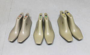 靴 木型　ブーツ木型　23・23.5・24cm 3足分　KB45　 おまけ付き 婦人　レザークラフト