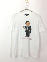 古着 90s USA製 Ralph Lauren 「POLO BEAR」 セミフォーマル ポロベア Tシャツ S 古着_画像1