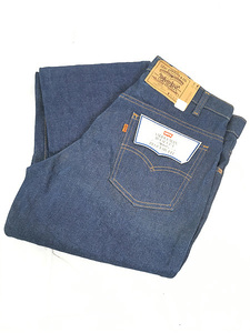 「Deadstock」 古着 80s USA製 Levi's 517-0217 真紺 デニム ブーツカット パンツ ジーンズ W34 L33