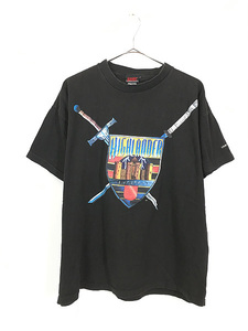 古着 90s USA製 HIGHLANDER 「THE TRUTH IS OUT THERE」 ムービー Tシャツ XL