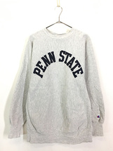 古着 90s USA製 Champion Reverse Weave 「PENN STATE」 アーチ カレッジ リバース スウェット XL 古着_画像1