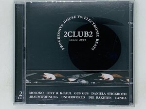 即決2CD 2CLUB2 PROGRESSIVE HOUSE Vs ELECTRONIC BEATS / アルバム N03