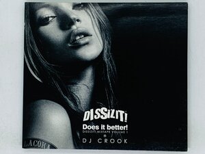 即決CD 非売品 DJ CROOK DISSIZIT Does it better! MIXTAPE VOLUME 1 激レア デジパック仕様 Y20