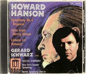 CD/ ハンソン：交響曲第4番「レクイエム」/ シュワルツ&シアトル響