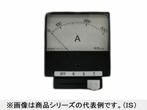 切換スイッチ付計器(交流電流計)指示電気計器 YR-10UNAA 5A 3T 0-400A 400/5A
