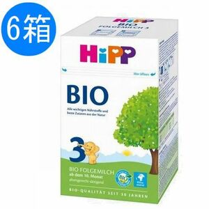Hipp Hip Bio Bio органическое порошковое молоко Step3 от 10 месяцев до 600 г х 6 штук
