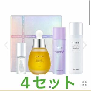 TIRTIR nina × pome mama コラボ　ツヤスキンケアセット　キラキラBOX 数量限定　Qoo10 キューテン