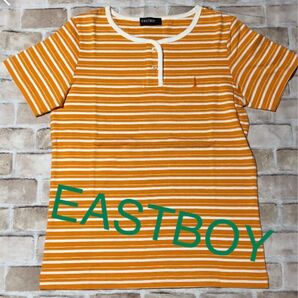 EASTBOY ボーダー半袖Tシャツ ボーダーTシャツ