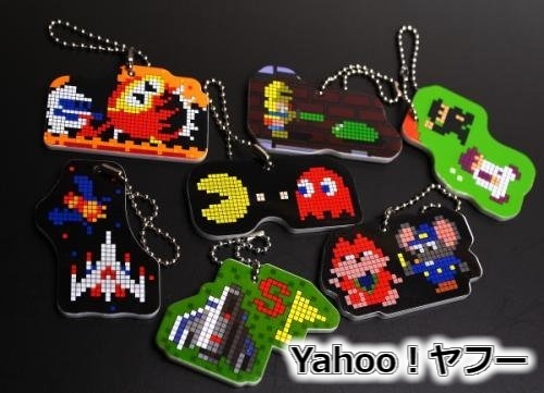 新品 パックマン キーホルダー フィギュア ナムコ 当時物 雅虎