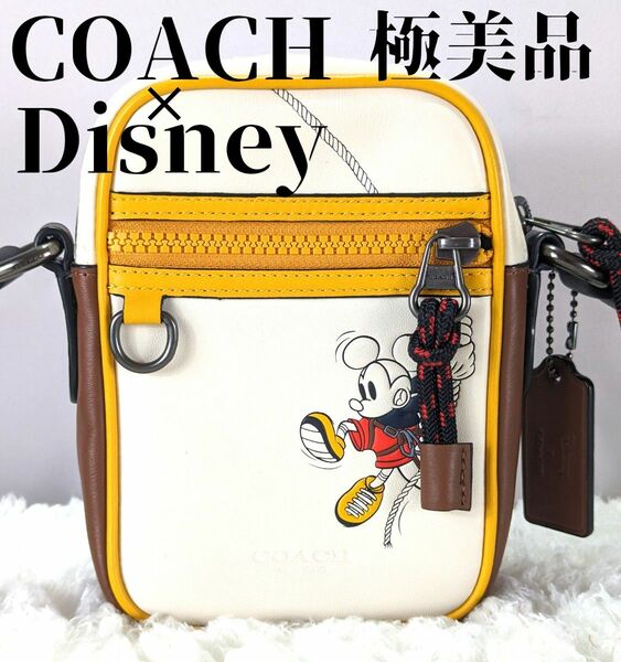 COACH・Disney コラボ ショルダーバッグ