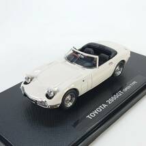 1/43 TOMICA EBBRO TOYOTA 2000GT OPEN TYPE ホワイト ミニカー トヨタ トミカ エブロ TOMYTEC 現状品_画像1