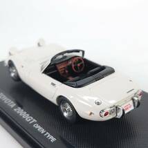 1/43 TOMICA EBBRO TOYOTA 2000GT OPEN TYPE ホワイト ミニカー トヨタ トミカ エブロ TOMYTEC 現状品_画像5