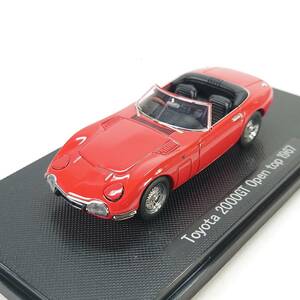 1/43 EBBRO TOYOTA 2000GT OPEN TOP 1967 レッド ミニカー トヨタ トミカ エブロ 現状品