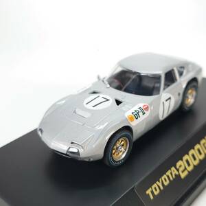 1/43 Q-MODEL TOYOTA 2000GT 1966 日本GP ミニカー シルバー トヨタ 現状品