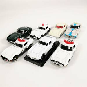 まとめ TOMICA 1/59 TOYOTA 2000GT ミニカー 7台 セット パトカー 110 新30 イベントモデル 40周年記念 深緑 トミカ