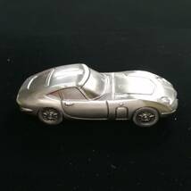 未使用 TOYOTA 2000GT インゴット ミニカー 1/40 Type MF10 1967 文鎮 ペーパーウエイト 置物 トヨタ_画像5