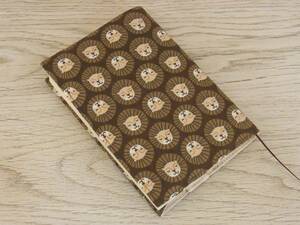 [ library book@] gum band . attaching book cover pocketbook cover *.... lion * Northern Europe 