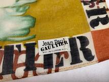 新品　Jean Paul GAULTIER ジャンポールゴルチエ ゴルチェ　ハンカチ　ミニスカーフ　アーカイブ　archive_画像7