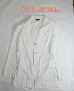CECIL McBEE Cecil McBee lady's jacket white M size 