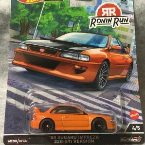 ホットウィール CAR CULTURE RONIN RUN '98 SUBARU IMPREZA 22B-STi VERSION HCK14 FPY86 Hot Wheelsの画像1