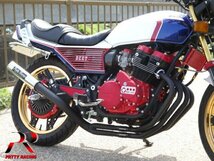 プリティー HONDA CBX400F ガニマタブレット管 マフラー ブラック_画像2