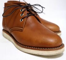 [良品] HAWKINS 25㎝　ハイカット　チャッカブーツ 46002 ブラウン 本革　人気ブランド　フォーマル　紳士靴　ホーキンス　送料無料！_画像2