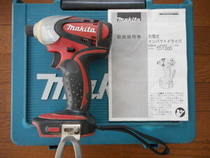 makita マキタ　TP130D　インパクトドライバー　稼働品　ケース付き