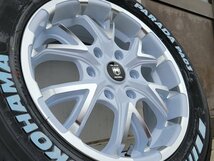 数量限定 車検対応 200系 ハイエース レジアスエース 17インチ 新品 タイヤホイール セット 4本 YOKOHAMA PARADA PA03 215/60R17_画像8