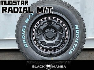 新品 16インチタイヤホイールセット デリカD5 RAV4 エクストレイル アウトランダー マッドスター ラジアル M/T 225/70R16 ホワイトレター