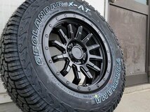 新品 16インチ タイヤホイールセット ヨコハマ ジオランダー X-AT 235/70R16 HLK ロックフォース アルファード ヴェルファイア デリカ RAV4_画像4