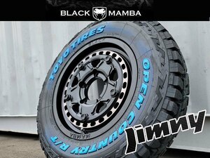 ジムニー 専用設計 JB64 JB23 JA11 新品 16インチ タイヤホイール 4本セット トーヨー オープンカントリー RT 185/85R16 ホワイトレター