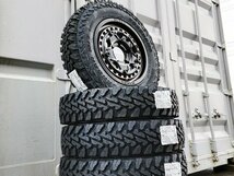 夏タイヤ 185/85R16 ジムニー JB64 JB23 JA11 16インチ タイヤホイール 4本セット YOKOHAMA GEOLANDAR ヨコハマ ジオランダー M/T G003_画像5